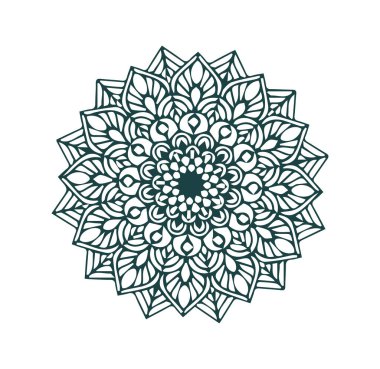 Güzel mandala sanatı, vektör mandala tasarımı