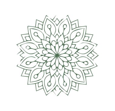 Güzel mandala sanatı, vektör mandala tasarımı