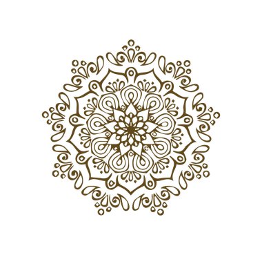 Güzel mandala sanatı, vektör mandala tasarımı