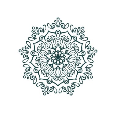 Güzel mandala sanatı, vektör mandala tasarımı