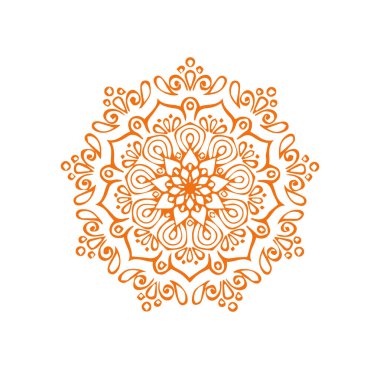 Güzel mandala sanatı, vektör mandala tasarımı