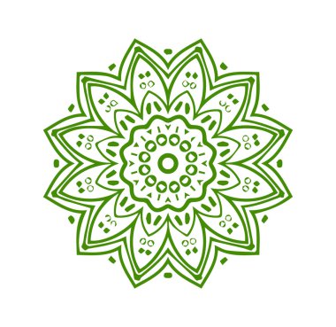 Güzel mandala sanatı, vektör mandala tasarımı