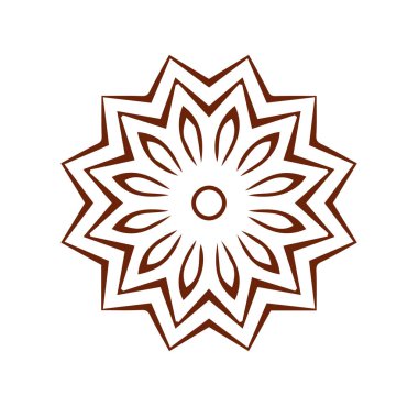 Güzel mandala sanatı, vektör mandala tasarımı