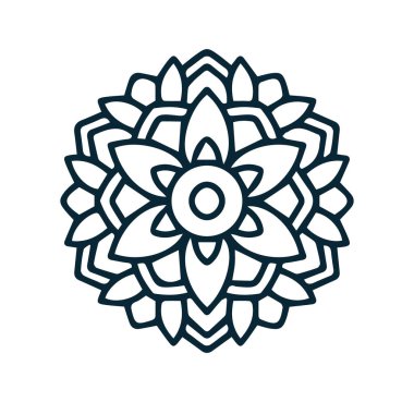 Güzel mandala sanatı, vektör mandala tasarımı