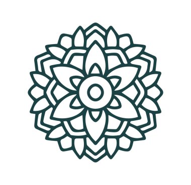 Güzel mandala sanatı, vektör mandala tasarımı