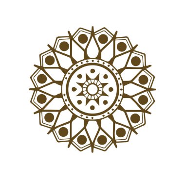 Güzel mandala sanatı, vektör mandala tasarımı