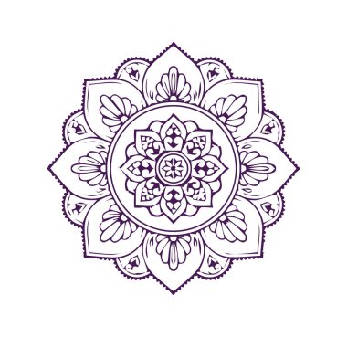 Güzel mandala sanatı, vektör mandala tasarımı