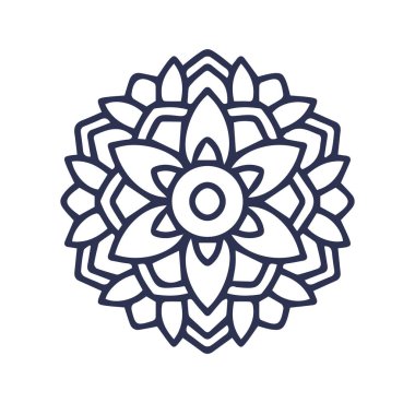 Güzel mandala sanatı, vektör mandala tasarımı