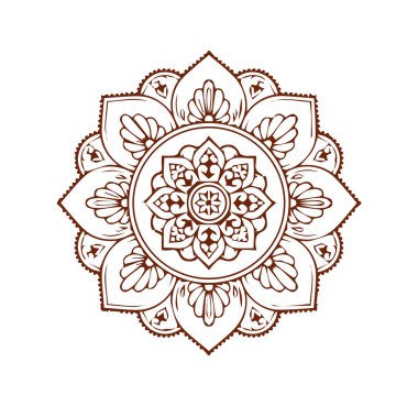 Güzel mandala sanatı, vektör mandala tasarımı