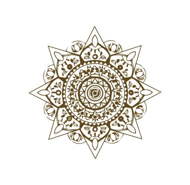 Güzel mandala sanatı, vektör mandala tasarımı