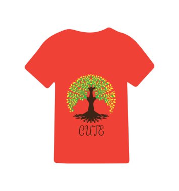 Tişört tasarımının yaratıcı vektörü