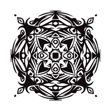 Güzel mandala sanatı, vektör mandala tasarımı