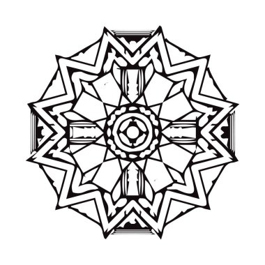 Güzel mandala sanatı, vektör mandala tasarımı