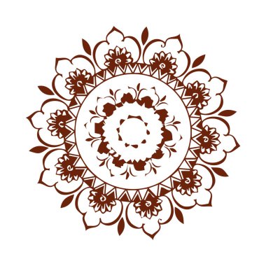 Güzel mandala sanatı, vektör mandala tasarımı