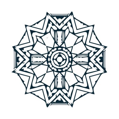 Güzel mandala sanatı, vektör mandala tasarımı