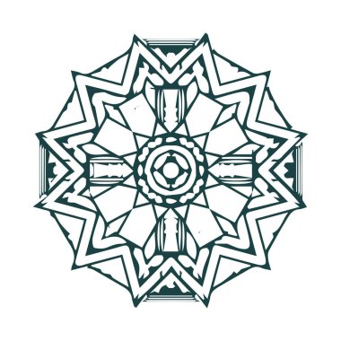 Güzel mandala sanatı, vektör mandala tasarımı