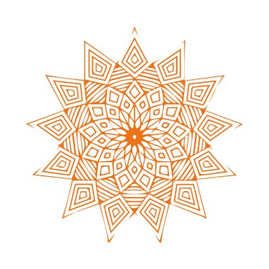 Güzel mandala sanatı, vektör mandala tasarımı