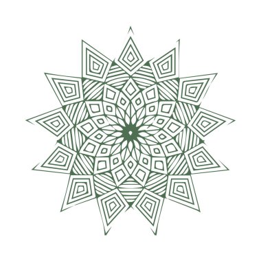 Güzel mandala sanatı, vektör mandala tasarımı