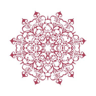 Güzel mandala sanatı, vektör mandala tasarımı