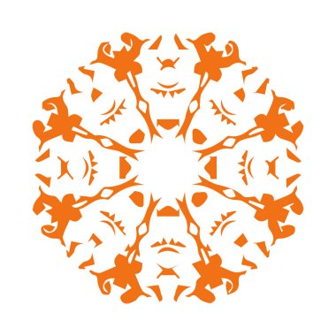 Güzel mandala sanatı, vektör mandala tasarımı