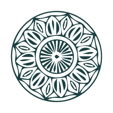 Güzel mandala sanatı, vektör mandala tasarımı