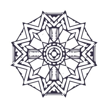 Güzel mandala sanatı, vektör mandala tasarımı