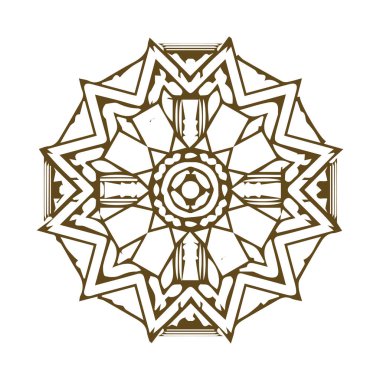 Güzel mandala sanatı, vektör mandala tasarımı