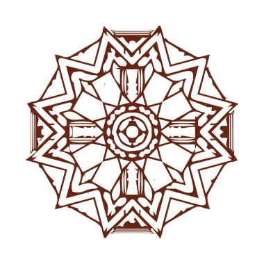 Güzel mandala sanatı, vektör mandala tasarımı