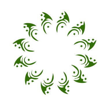 Güzel çiçek sanatı ve mandala vektör tasarımı