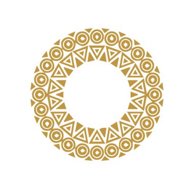 Güzel çiçek sanatı ve mandala vektör tasarımı