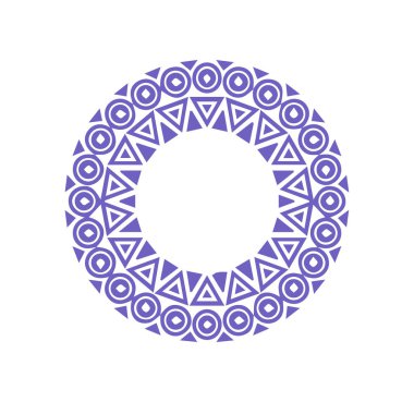 Güzel çiçek sanatı ve mandala vektör tasarımı