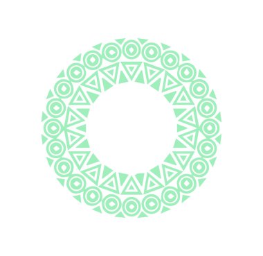 Güzel çiçek sanatı ve mandala vektör tasarımı