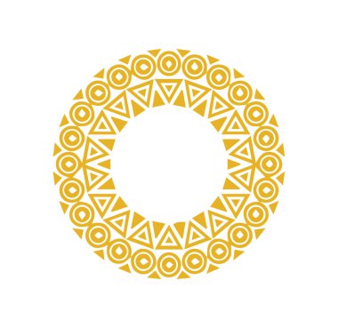 Güzel çiçek sanatı ve mandala vektör tasarımı