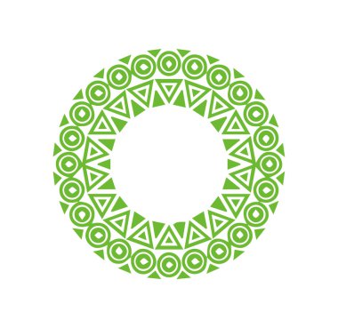 Güzel çiçek sanatı ve mandala vektör tasarımı