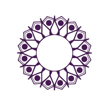 Güzel çiçek sanatı ve mandala çiçek tasarımı