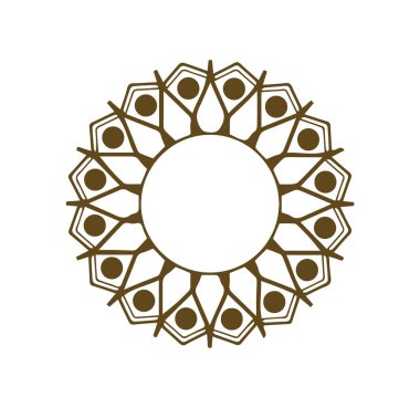 Güzel çiçek sanatı ve mandala çiçek tasarımı