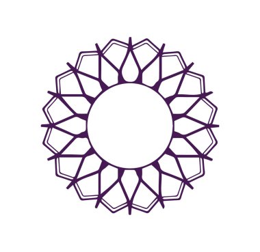 Güzel çiçek sanatı ve mandala çiçek tasarımı