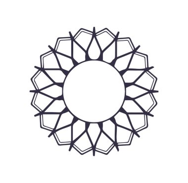 Güzel çiçek sanatı ve mandala çiçek tasarımı