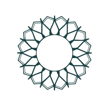 Güzel çiçek sanatı ve mandala çiçek tasarımı