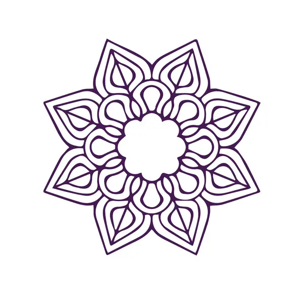 Güzel çiçek sanatı ve mandala çiçek tasarımı