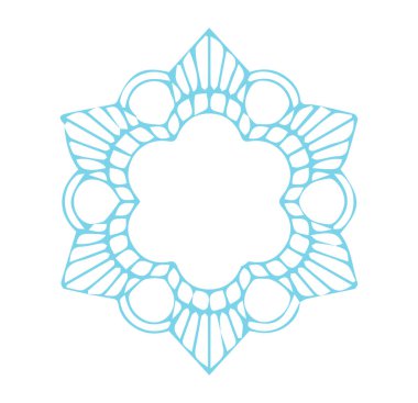 Güzel çiçek sanatı ve mandala çiçek tasarımı