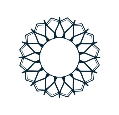 Güzel çiçek sanatı ve mandala çiçek tasarımı