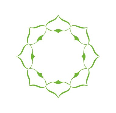 Güzel çiçek sanatı ve mandala çiçek tasarımı