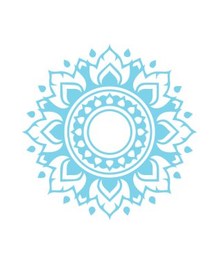 Güzel çiçek sanatı ve mandala çiçek tasarımı