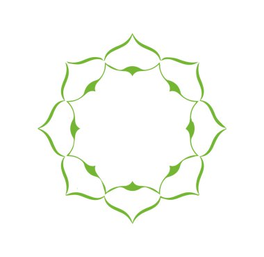 Güzel çiçek sanatı ve mandala çiçek tasarımı