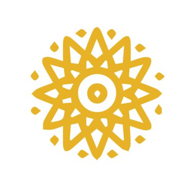 Güzel çiçek sanatı ve mandala çiçek tasarımı