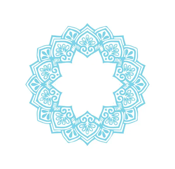 Güzel çiçek sanatı ve mandala çiçek tasarımı