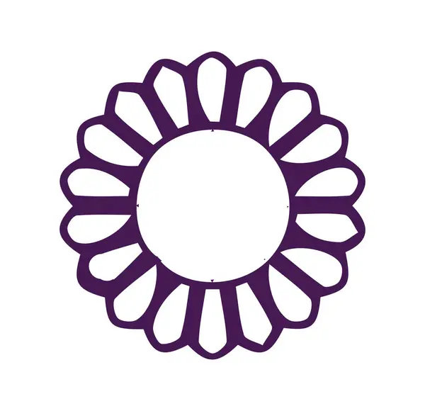 Güzel çiçek sanatı ve mandala çiçek tasarımı