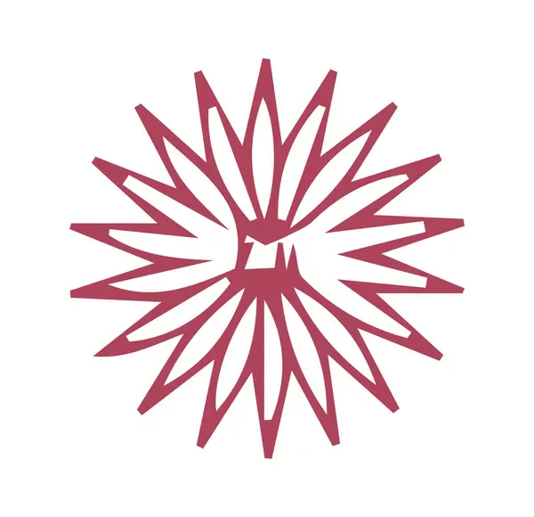 Güzel çiçek sanatı ve mandala çiçek tasarımı