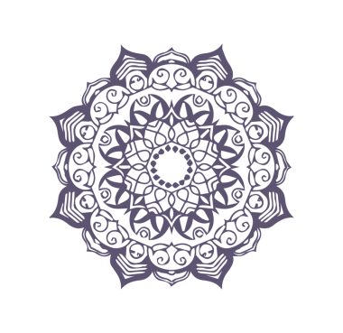 Güzel çiçek sanatı ve mandala çiçek tasarımı